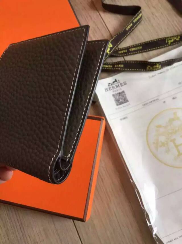 Top Quality Hermes Original Togo Leather Wallet - 4 Color In Stock - Click Image to Close